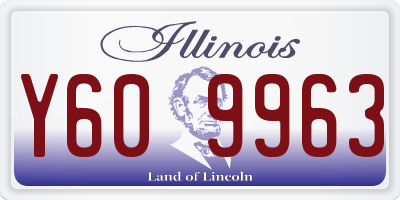 IL license plate Y609963