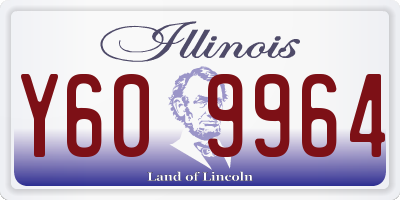 IL license plate Y609964