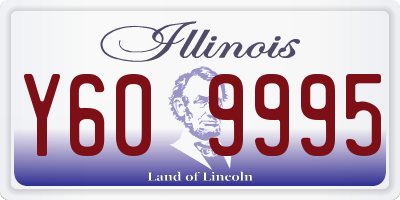 IL license plate Y609995