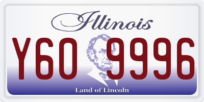 IL license plate Y609996