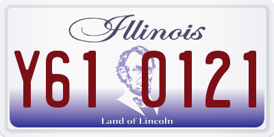 IL license plate Y610121