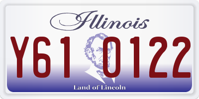 IL license plate Y610122