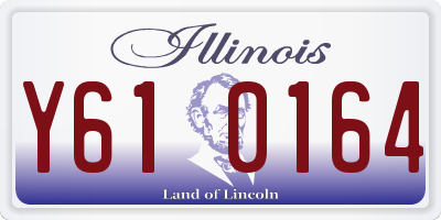 IL license plate Y610164