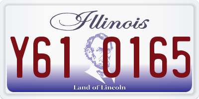 IL license plate Y610165