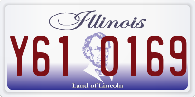 IL license plate Y610169