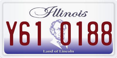 IL license plate Y610188