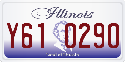 IL license plate Y610290