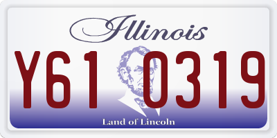 IL license plate Y610319