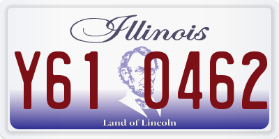 IL license plate Y610462