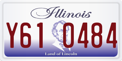 IL license plate Y610484