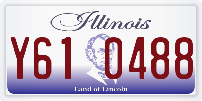 IL license plate Y610488