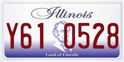 IL license plate Y610528