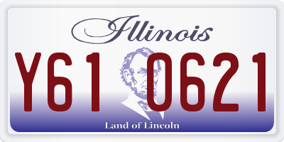 IL license plate Y610621