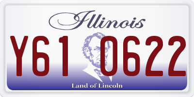 IL license plate Y610622