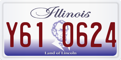 IL license plate Y610624