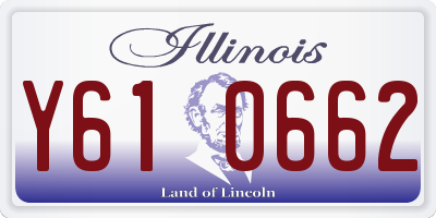 IL license plate Y610662