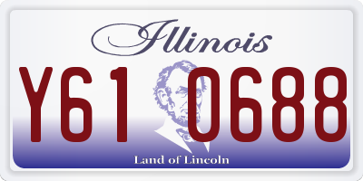 IL license plate Y610688