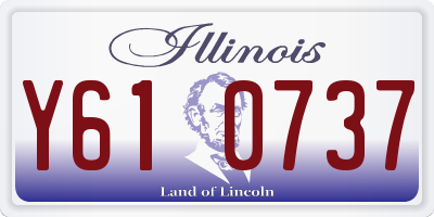 IL license plate Y610737