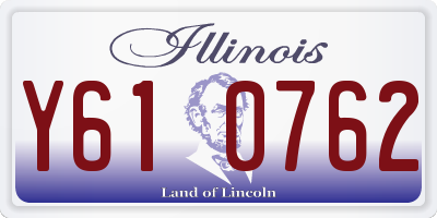IL license plate Y610762