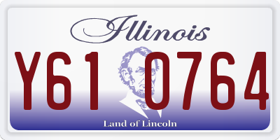 IL license plate Y610764