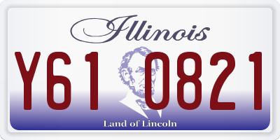 IL license plate Y610821