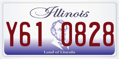 IL license plate Y610828