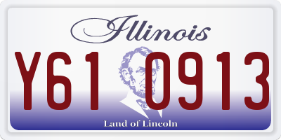 IL license plate Y610913