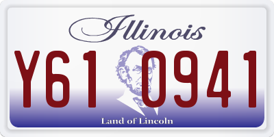 IL license plate Y610941