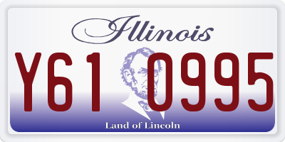 IL license plate Y610995