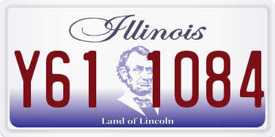 IL license plate Y611084