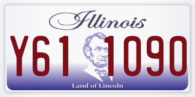 IL license plate Y611090