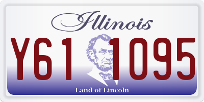 IL license plate Y611095