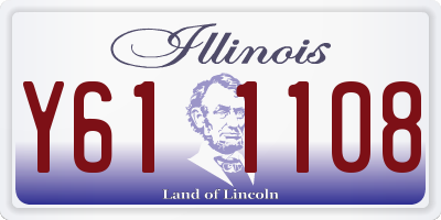 IL license plate Y611108