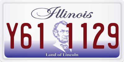 IL license plate Y611129