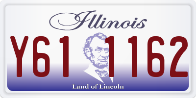 IL license plate Y611162