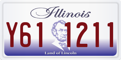 IL license plate Y611211