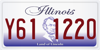 IL license plate Y611220