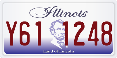 IL license plate Y611248