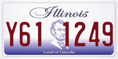 IL license plate Y611249