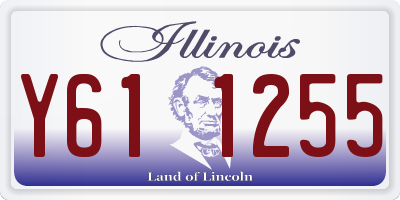 IL license plate Y611255