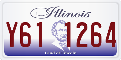 IL license plate Y611264