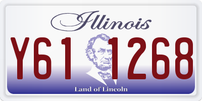 IL license plate Y611268