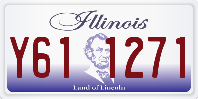 IL license plate Y611271