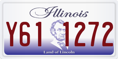IL license plate Y611272
