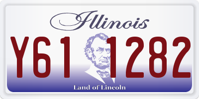 IL license plate Y611282