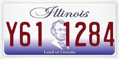 IL license plate Y611284
