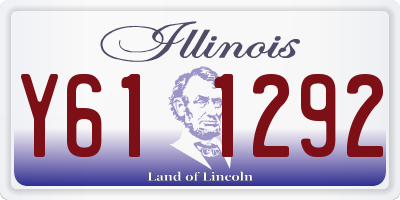 IL license plate Y611292