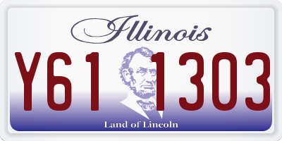 IL license plate Y611303