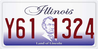 IL license plate Y611324