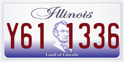 IL license plate Y611336